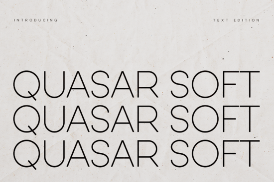 Quasar Soft Font